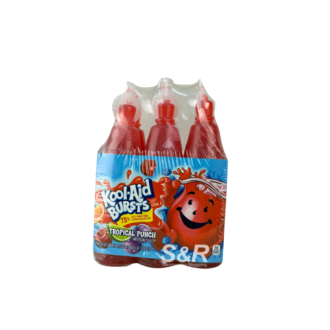 Kool-Aid Bursts Tropical Punch Flavor 200mL x 6 pieces Kool-Aid Bursts Tropical Punch Flavor 200mL x 6 pieces